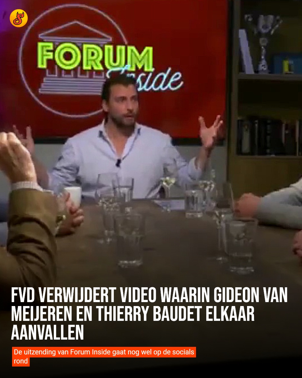 FVD verwijdert video waarin Gideon van Meijeren en Thierry Baudet elkaar aanvallen