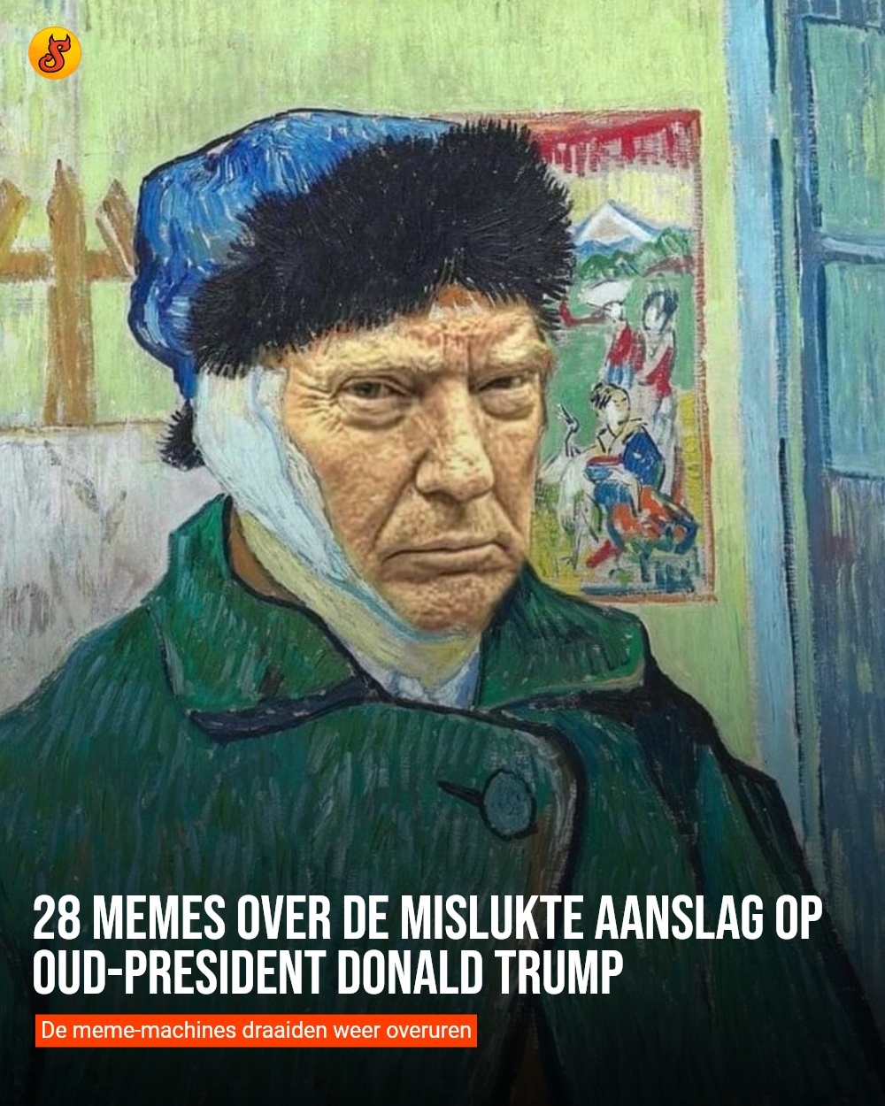 28 memes over de mislukte aanslag op oud-president Donald Trump