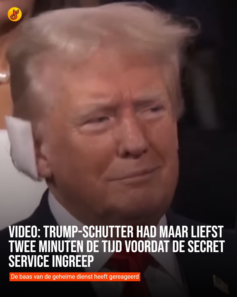 Video: Trump-schutter had maar liefst twee minuten de tijd voordat de Secret Service ingreep