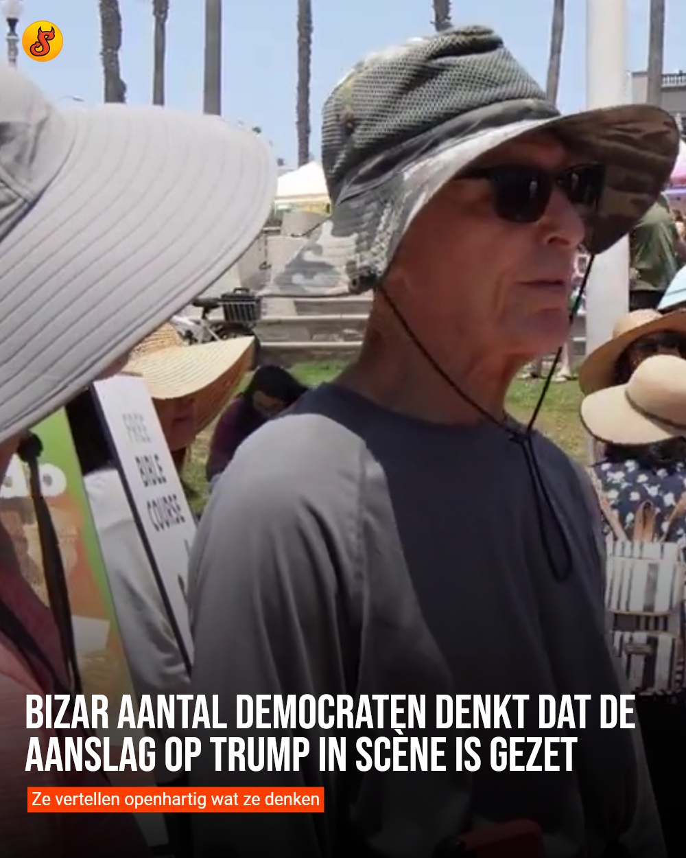 Bizar aantal Democraten denkt dat de aanslag op Trump in scène is gezet