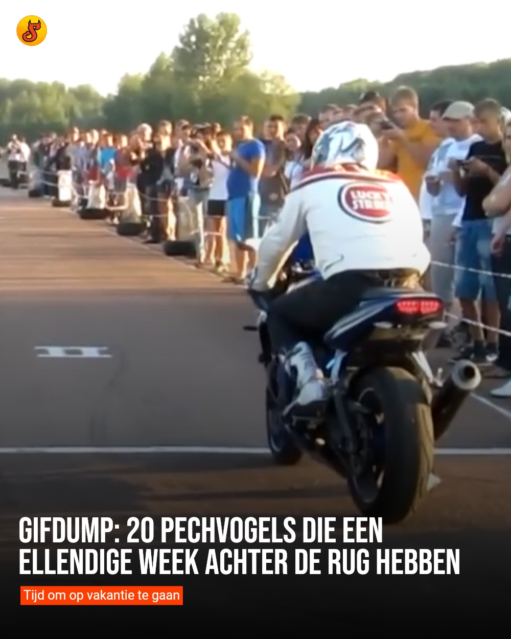 Gifdump: 20 pechvogels die een ellendige week achter de rug hebben
