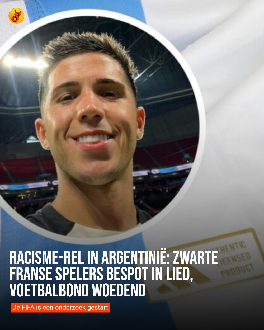 Racisme-rel in Argentinië: Zwarte Franse spelers bespot in lied, voetbalbond woedend