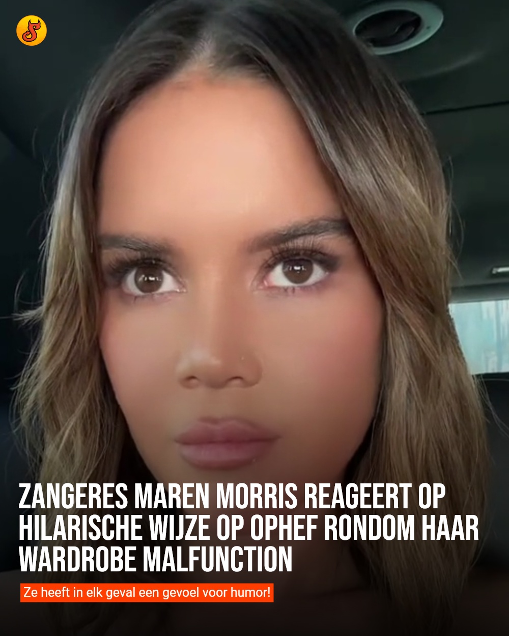 Zangeres Maren Morris reageert op hilarische wijze op ophef rondom haar wardrobe malfunction