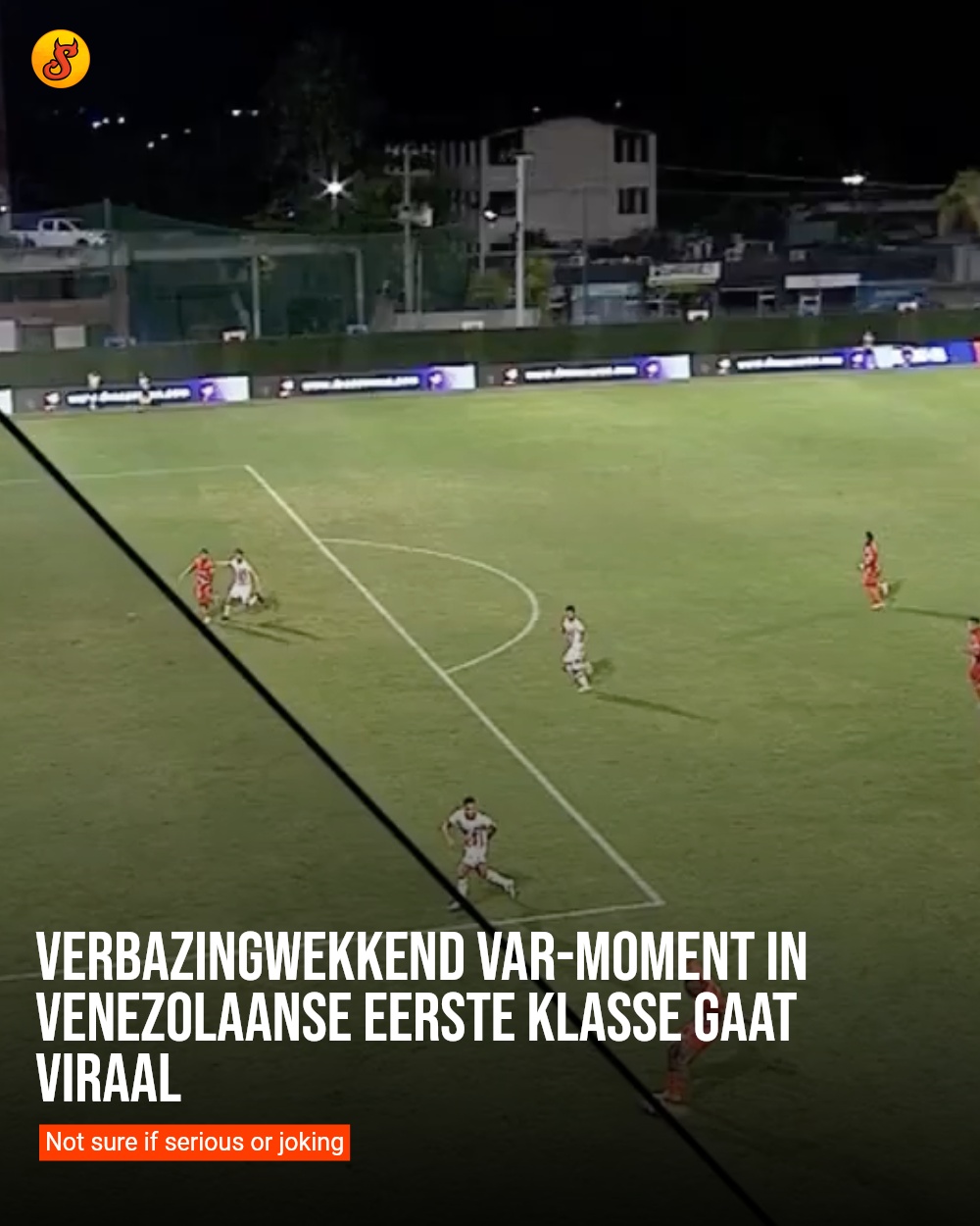 Verbazingwekkend VAR-moment in Venezolaanse eerste klasse gaat viraal