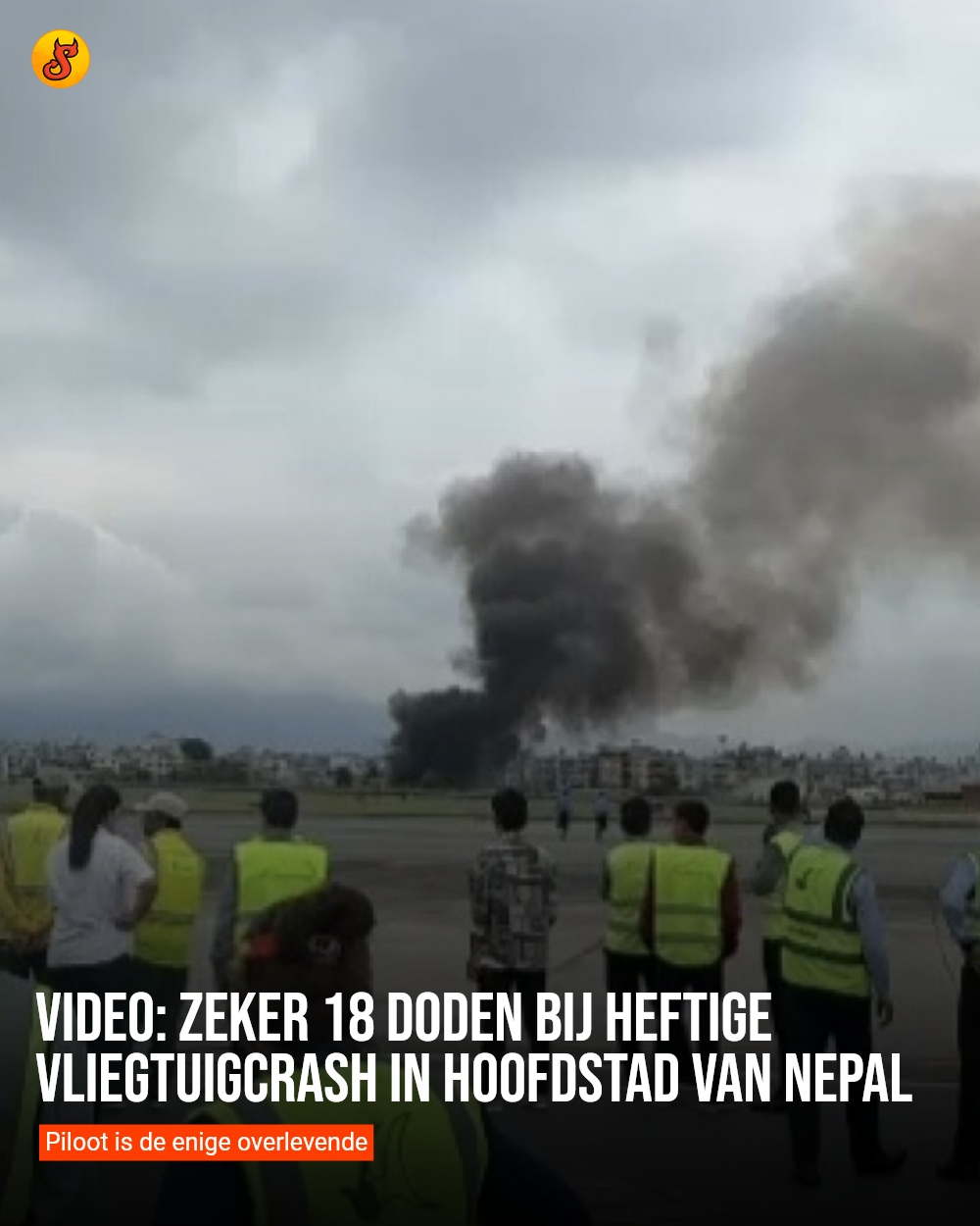 Video: Zeker 18 doden bij heftige vliegtuigcrash in hoofdstad van Nepal