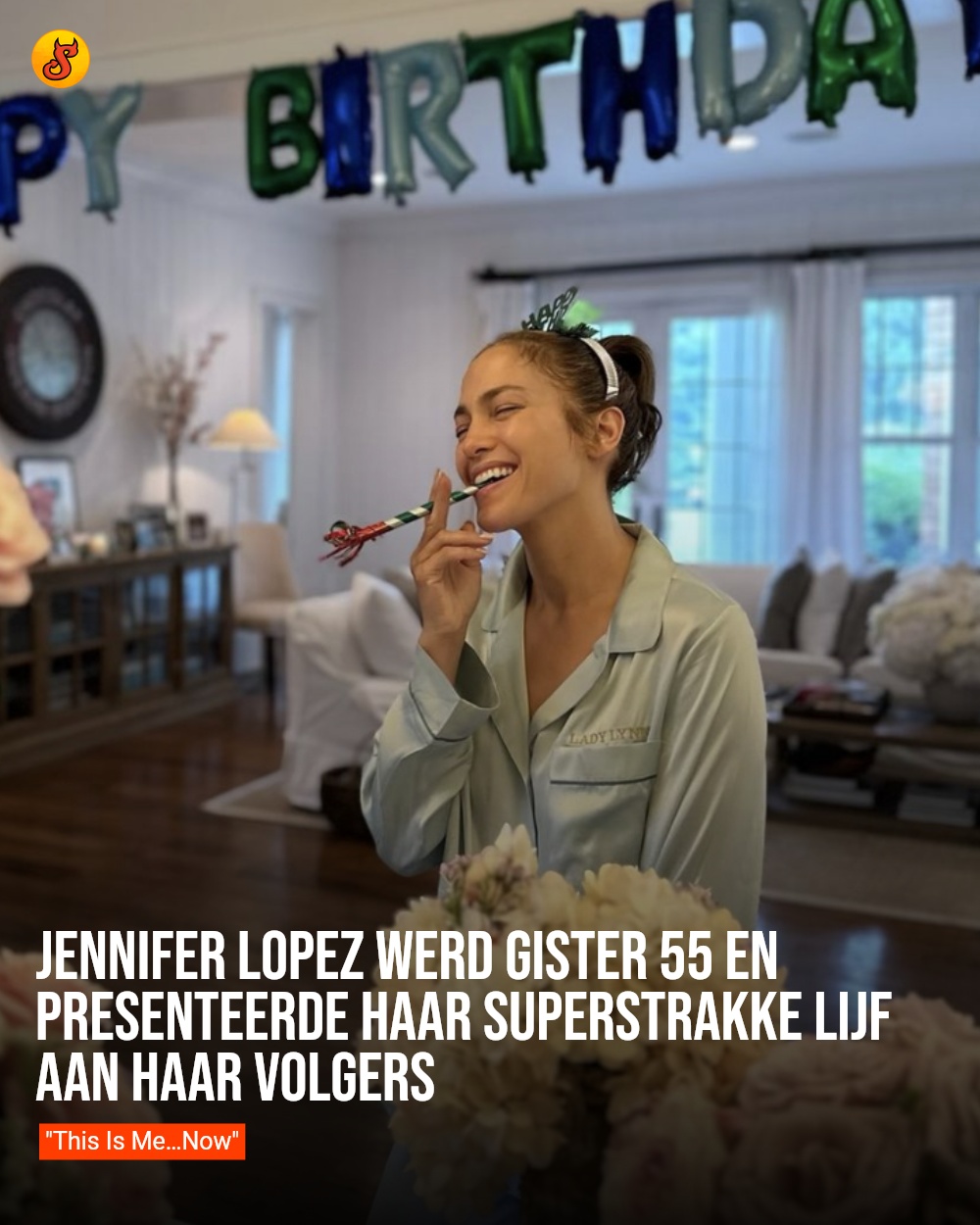 Jennifer Lopez werd gister 55 en presenteerde haar superstrakke lijf aan haar volgers