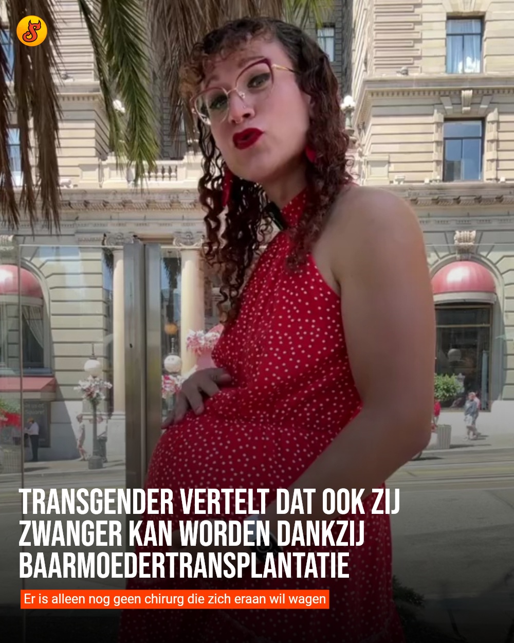 Transgender vertelt dat ook zij zwanger kan worden dankzij baarmoedertransplantatie