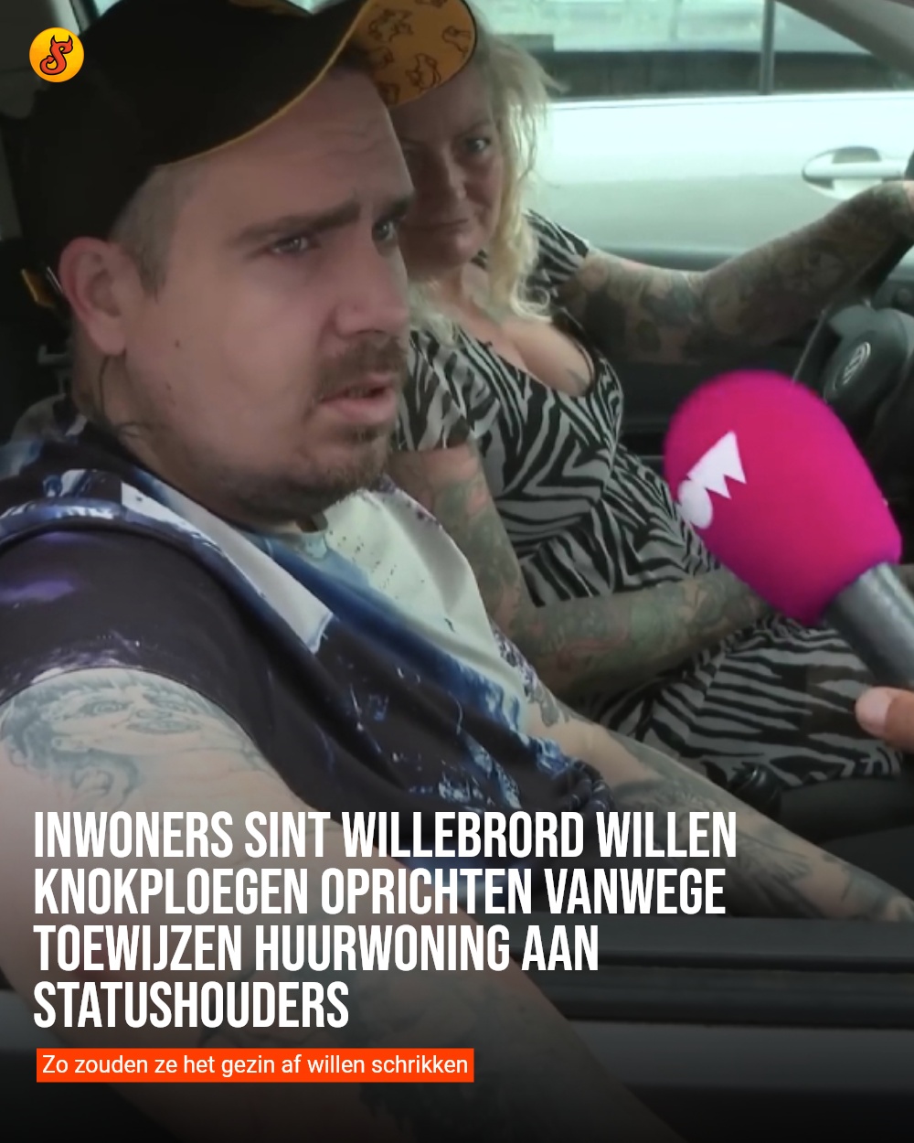 Inwoners Sint Willebrord willen knokploegen oprichten vanwege toewijzen huurwoning aan statushouders
