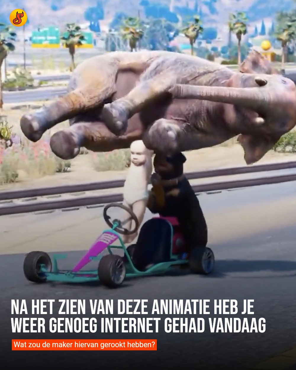 Na het zien van deze animatie heb je weer genoeg internet gehad vandaag