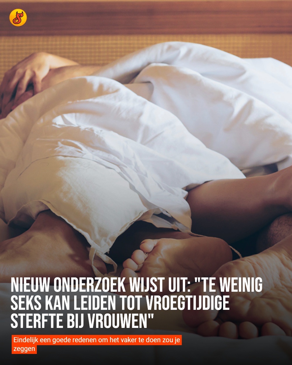 Nieuw onderzoek wijst uit: "te weinig seks kan leiden tot vroegtijdige sterfte bij vrouwen"