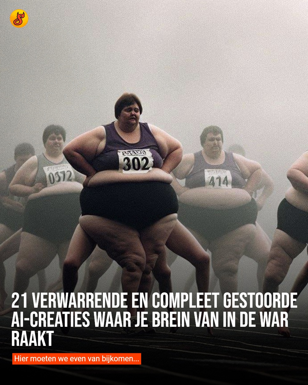 21 verwarrende en compleet gestoorde AI-creaties waar je brein van in de war raakt