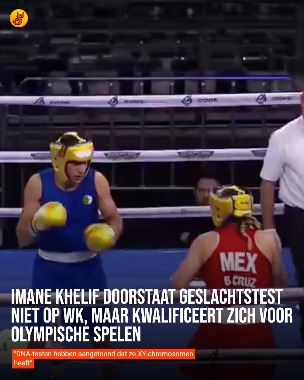 Imane Khelif doorstaat geslachtstest niet op WK, maar kwalificeert zich voor Olympische Spelen