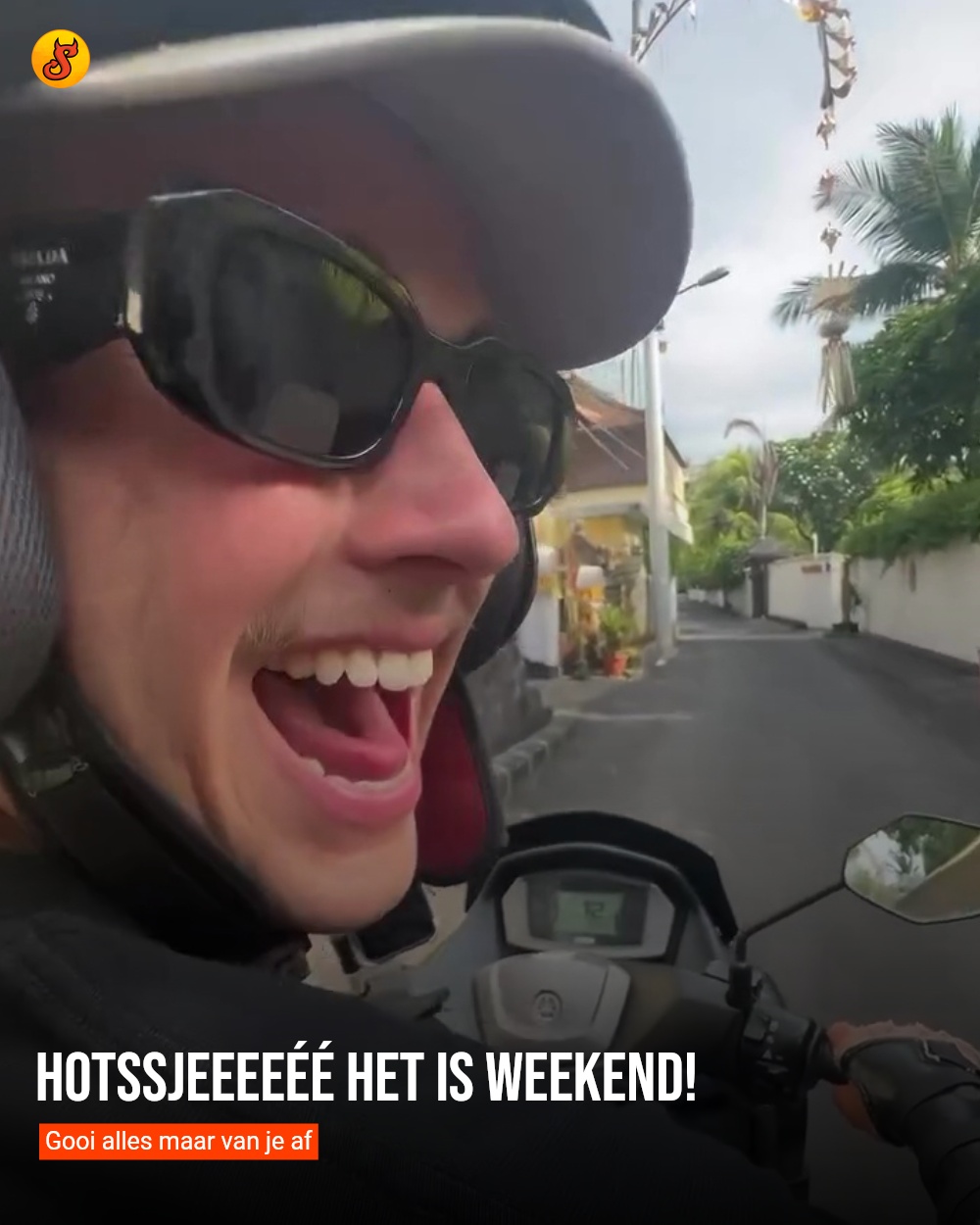 Hotssjeeeeéé het is weekend!
