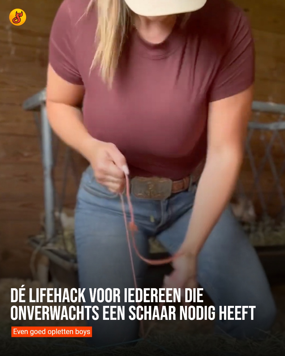 Dé lifehack voor iedereen die onverwachts een schaar nodig heeft