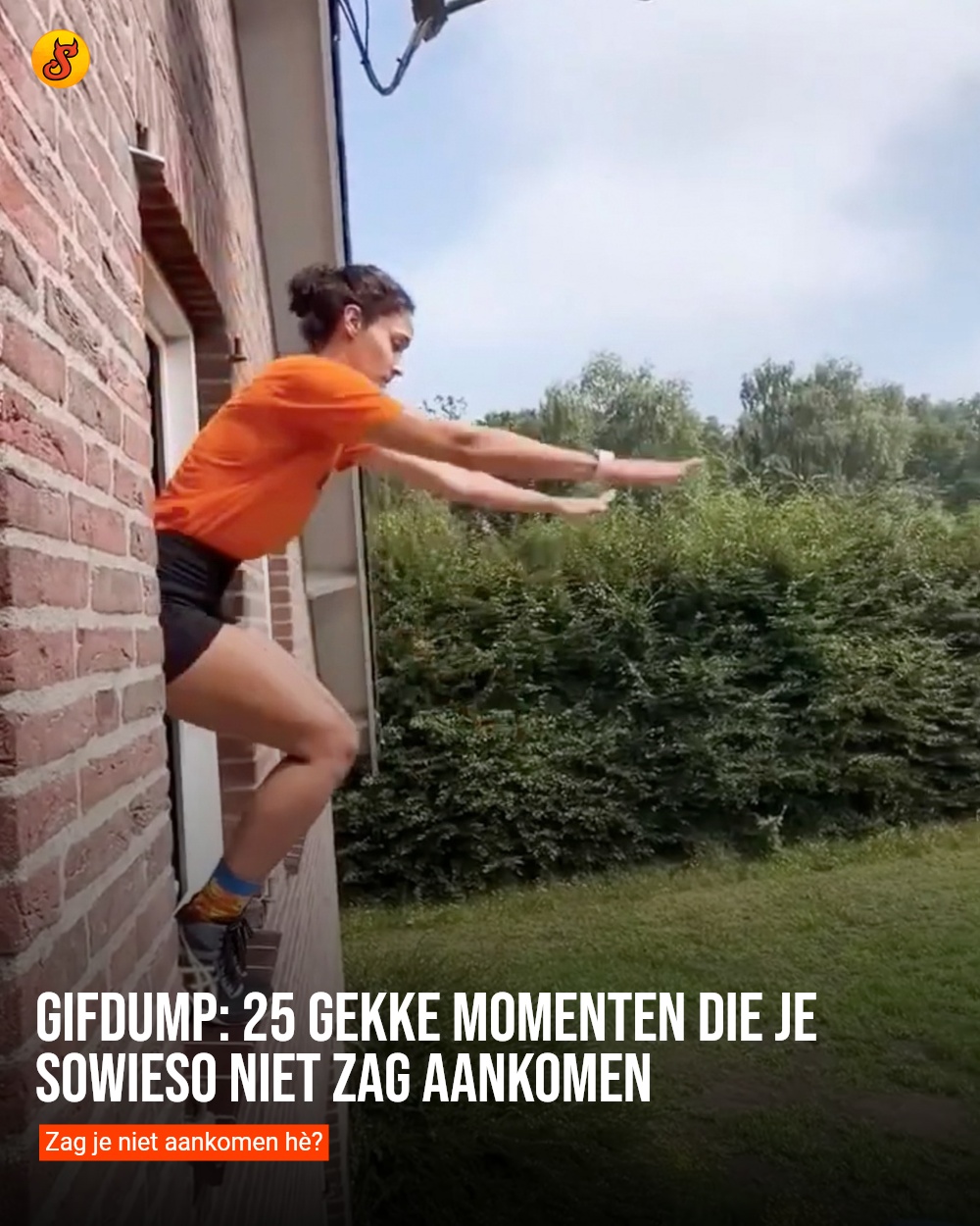 Gifdump: 25 gekke momenten die je sowieso niet zag aankomen