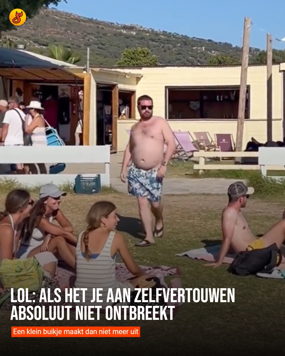 LOL: Als het je aan zelfvertouwen absoluut niet ontbreekt