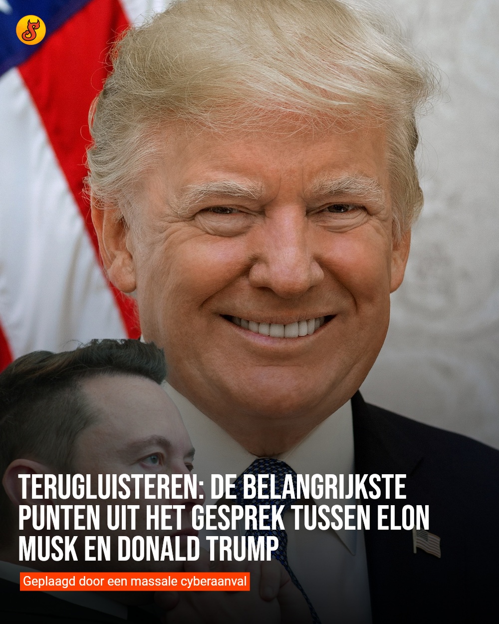Terugluisteren: De belangrijkste punten uit het gesprek tussen Elon Musk en Donald Trump