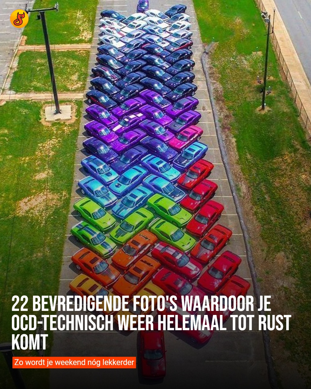 22 bevredigende foto's waardoor je OCD-technisch weer helemaal tot rust komt