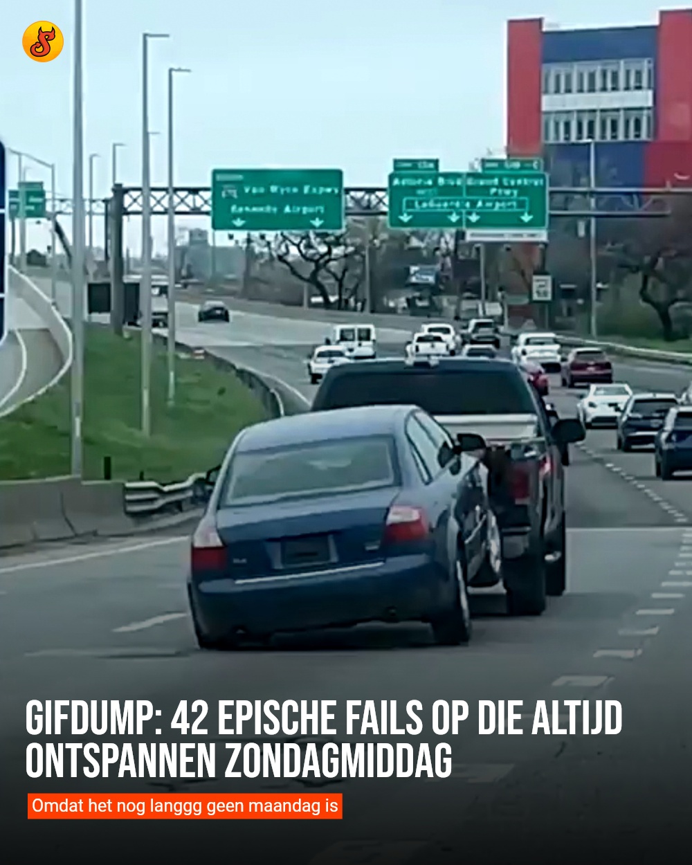 Gifdump: 42 epische fails op die altijd ontspannen zondagmiddag