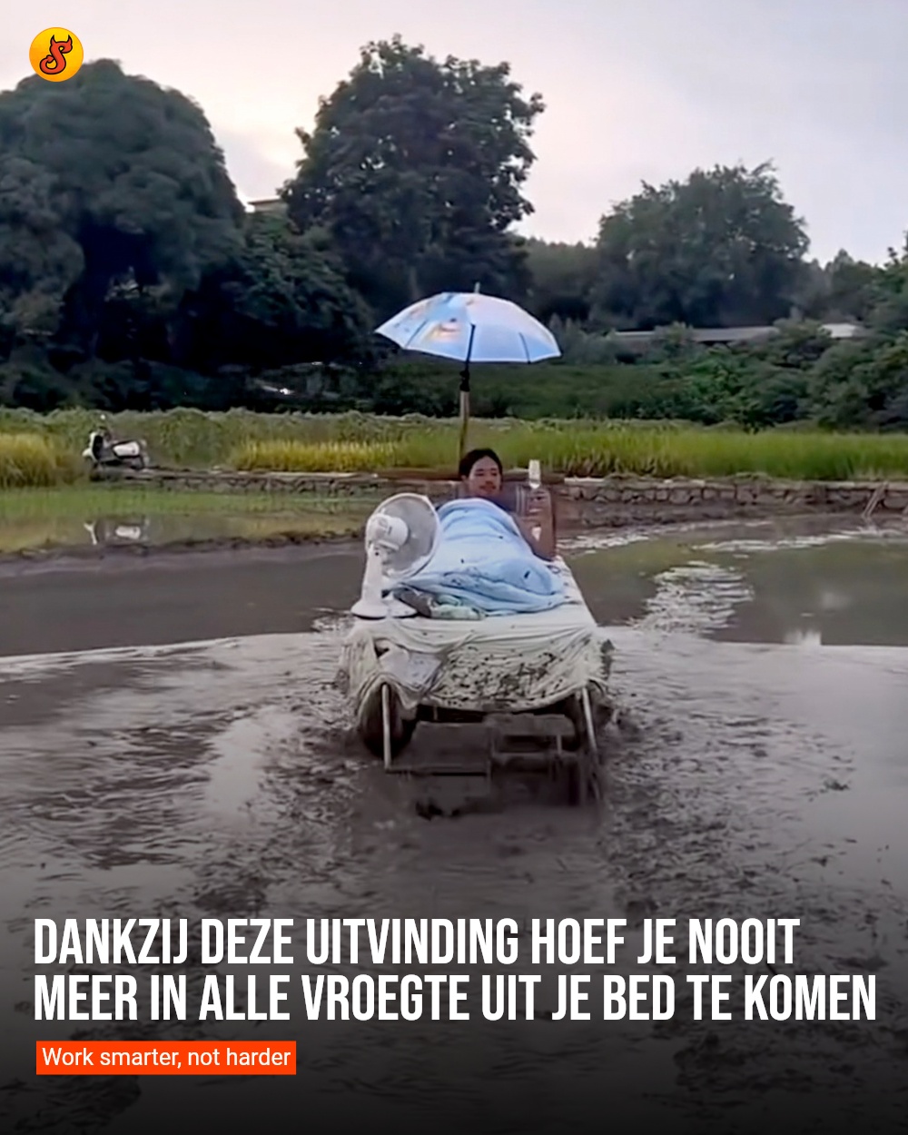 Dankzij deze uitvinding hoef je nooit meer in alle vroegte uit je bed te komen