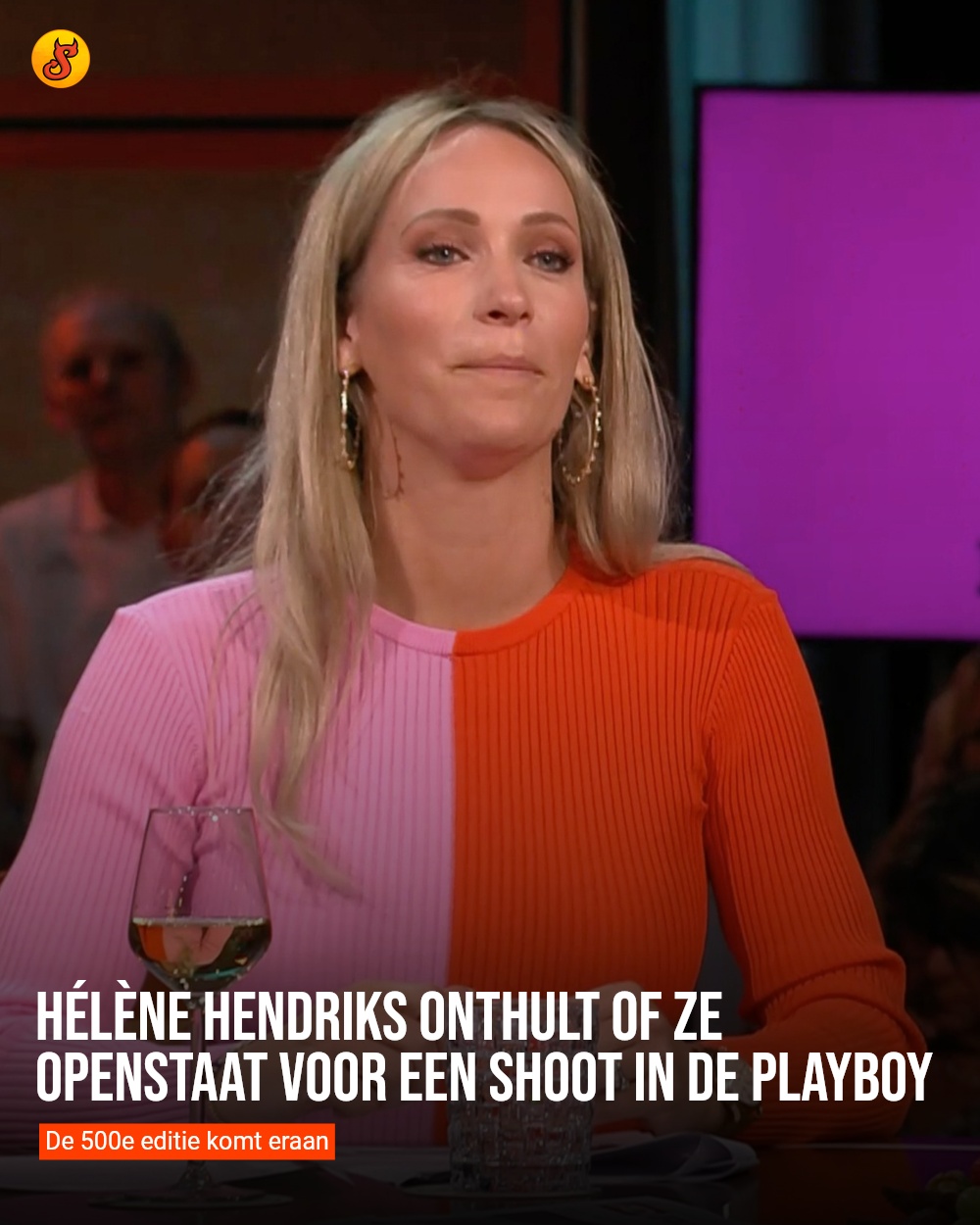 Hélène Hendriks onthult of ze openstaat voor een shoot in de Playboy