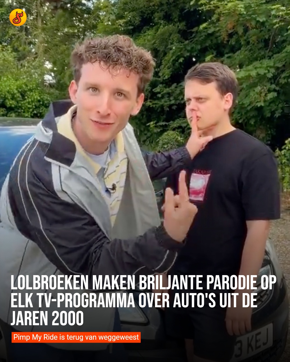 Lolbroeken maken briljante parodie op elk tv-programma over auto's uit de jaren 2000