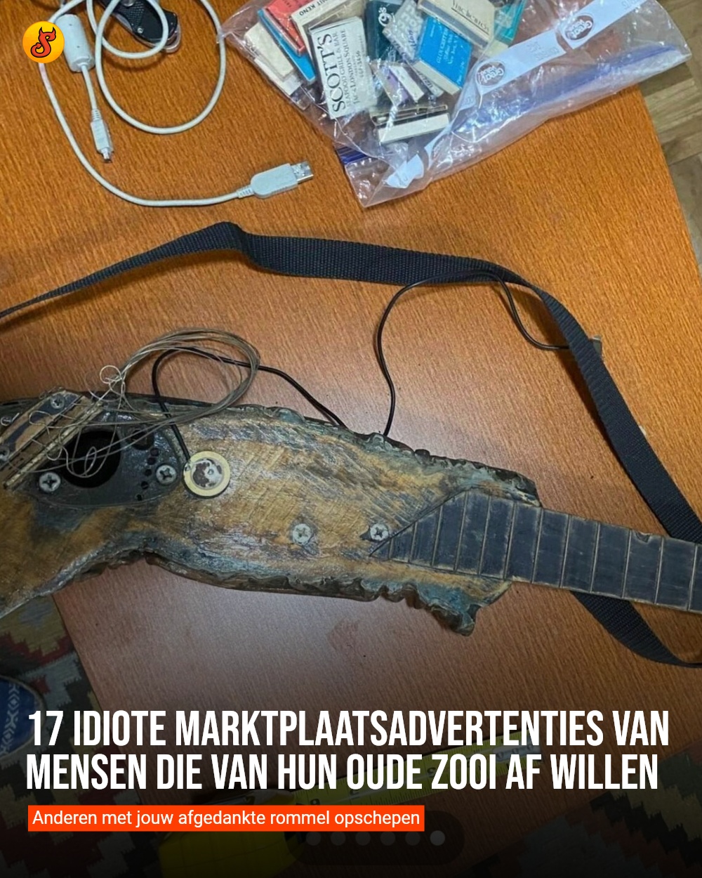 17 idiote Marktplaatsadvertenties van mensen die van hun oude zooi af willen