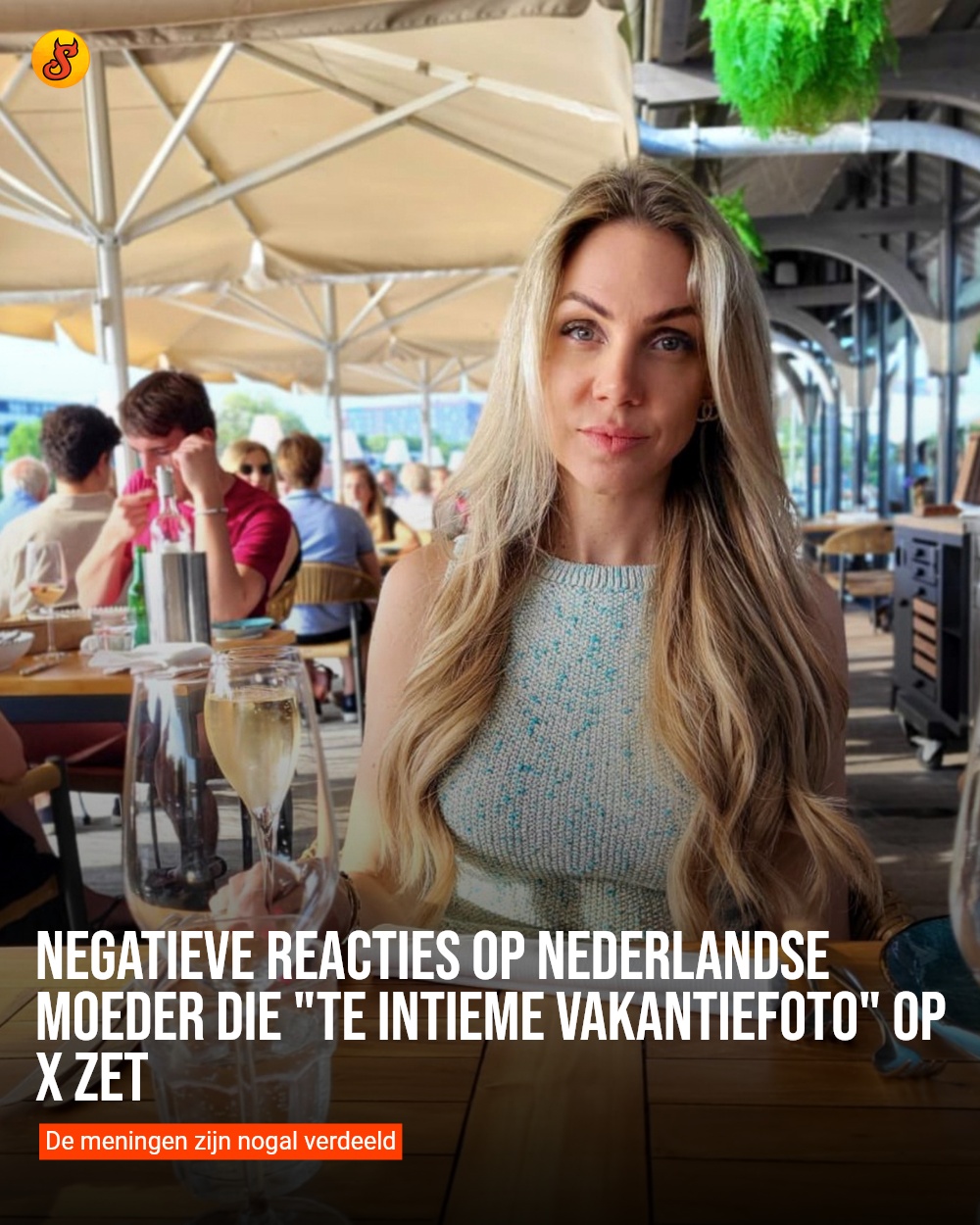 Negatieve reacties op Nederlandse moeder die "te intieme vakantiefoto" op X zet