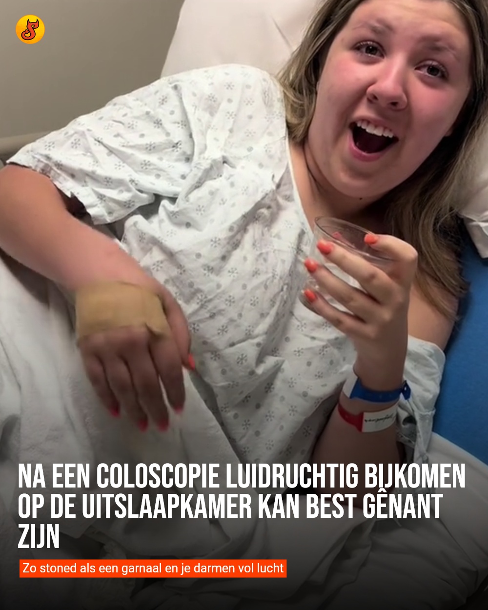 Na een coloscopie luidruchtig bijkomen op de uitslaapkamer kan best gênant zijn