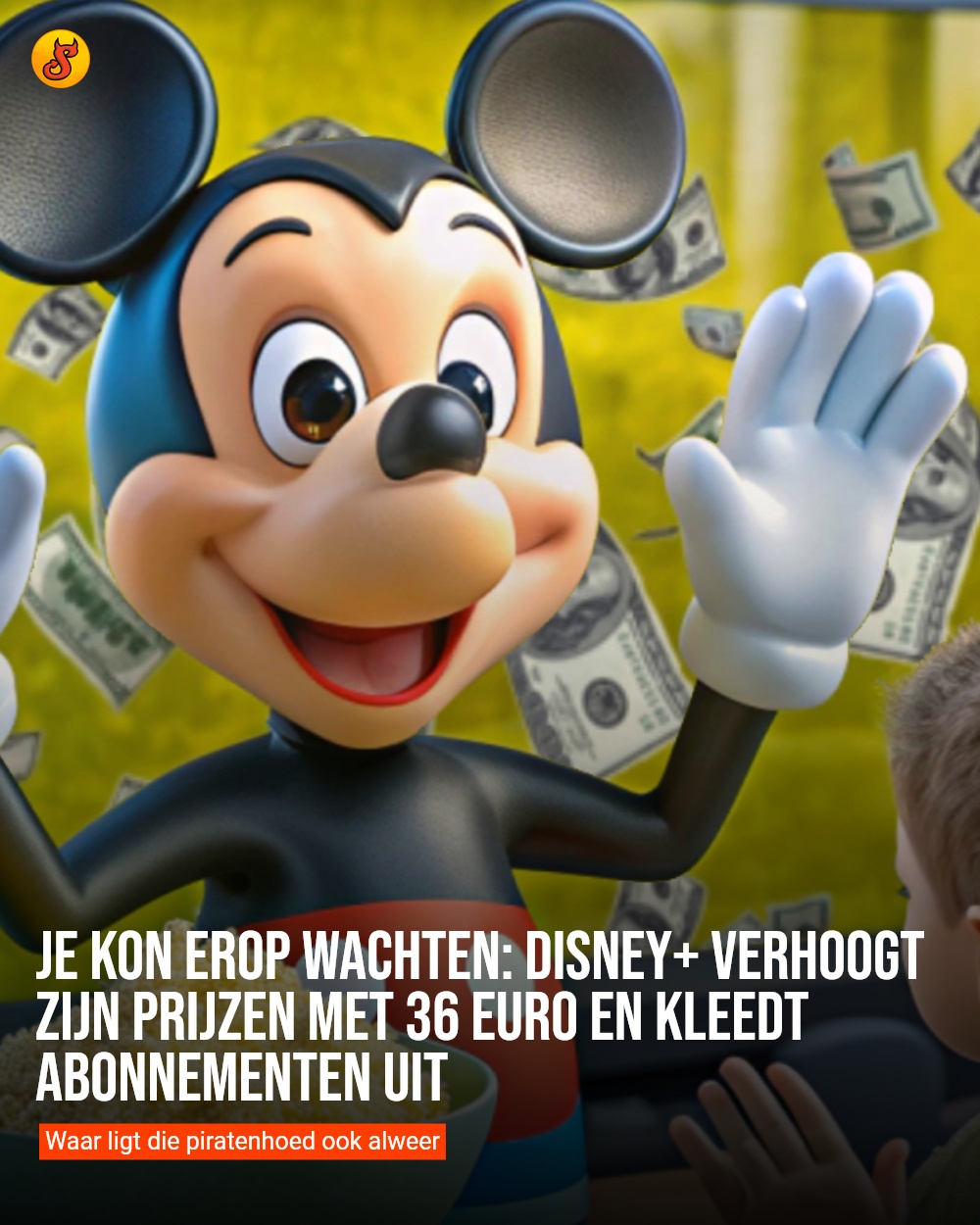 Je kon erop wachten: Disney+ verhoogt zijn prijzen met 36 euro en kleedt abonnementen uit