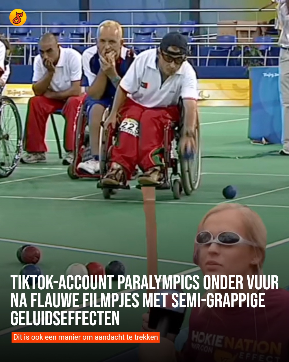 TikTok-account Paralympics onder vuur na flauwe filmpjes met semi-grappige geluidseffecten