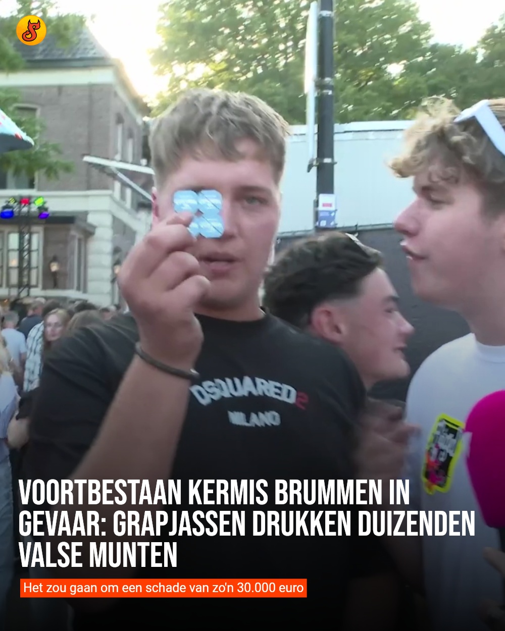 Voortbestaan kermis Brummen in gevaar: grapjassen drukken duizenden valse munten