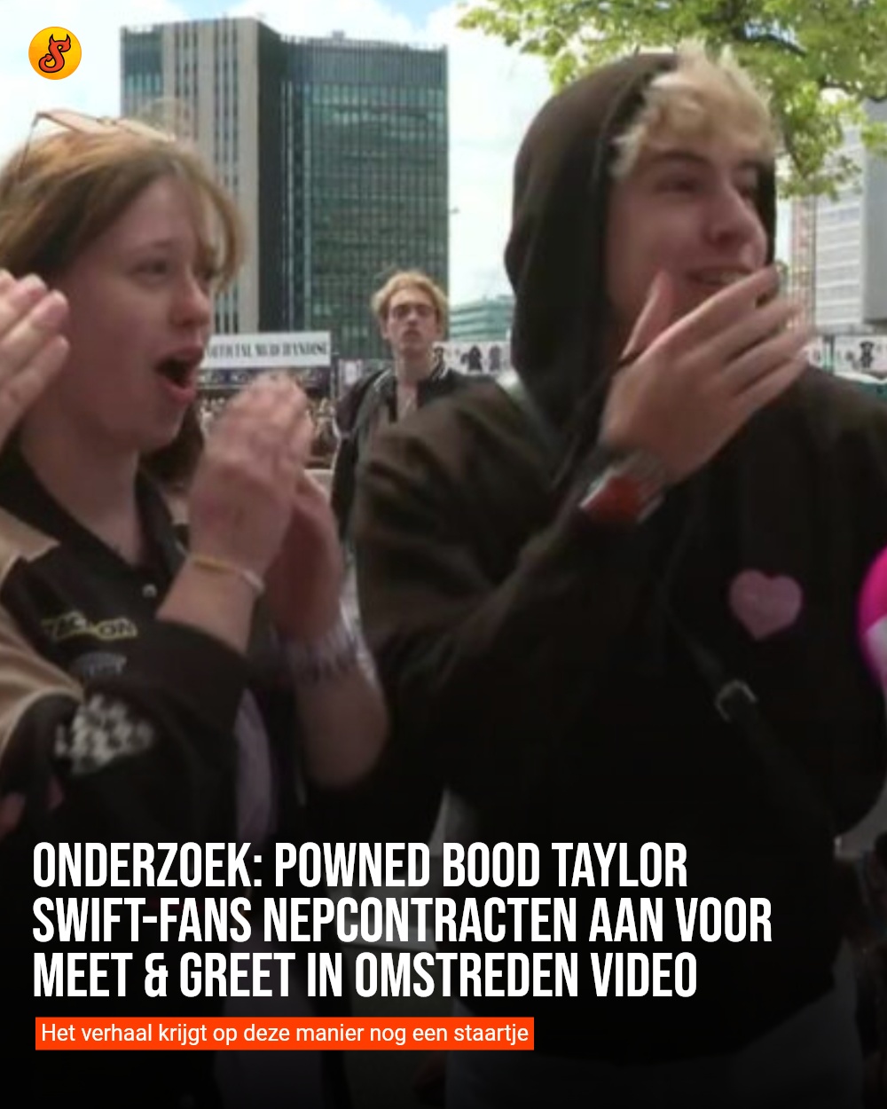 Onderzoek: PowNed bood Taylor Swift-fans nepcontracten aan voor meet & greet in omstreden video
