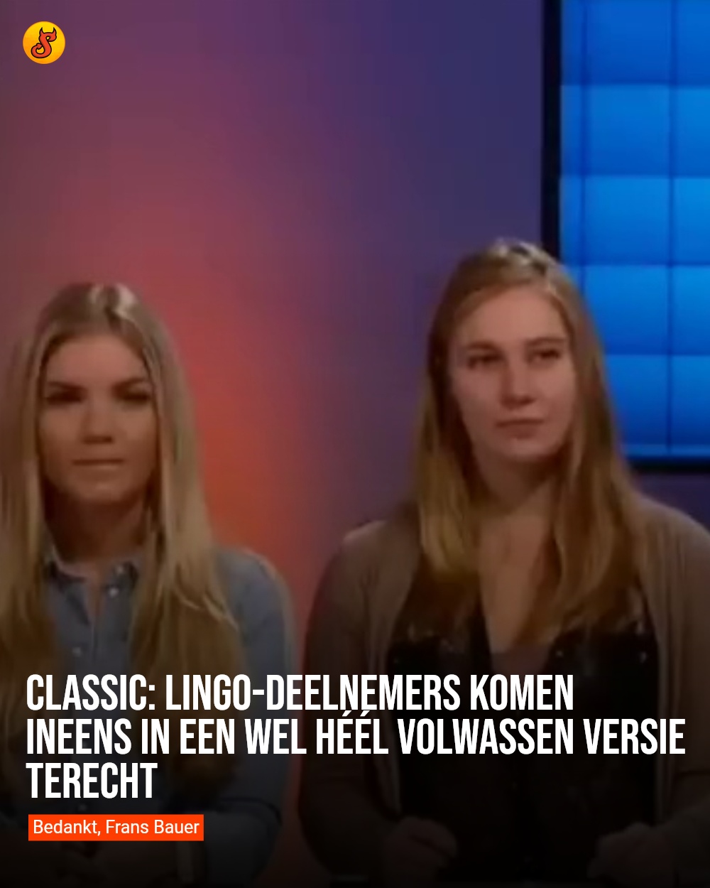 Classic: Lingo-deelnemers komen ineens in een wel héél volwassen versie terecht