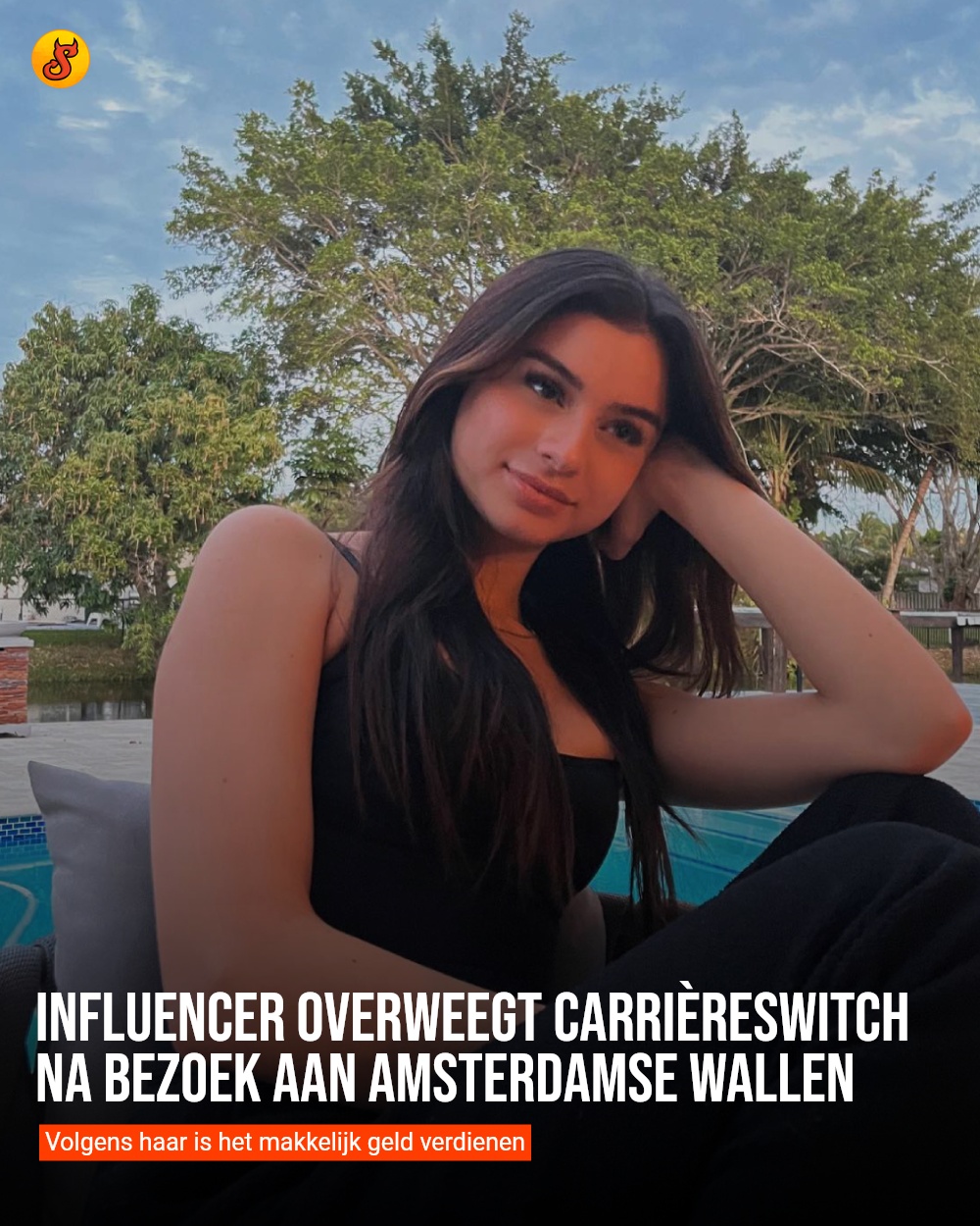 Influencer overweegt carrièreswitch na bezoek aan Amsterdamse wallen