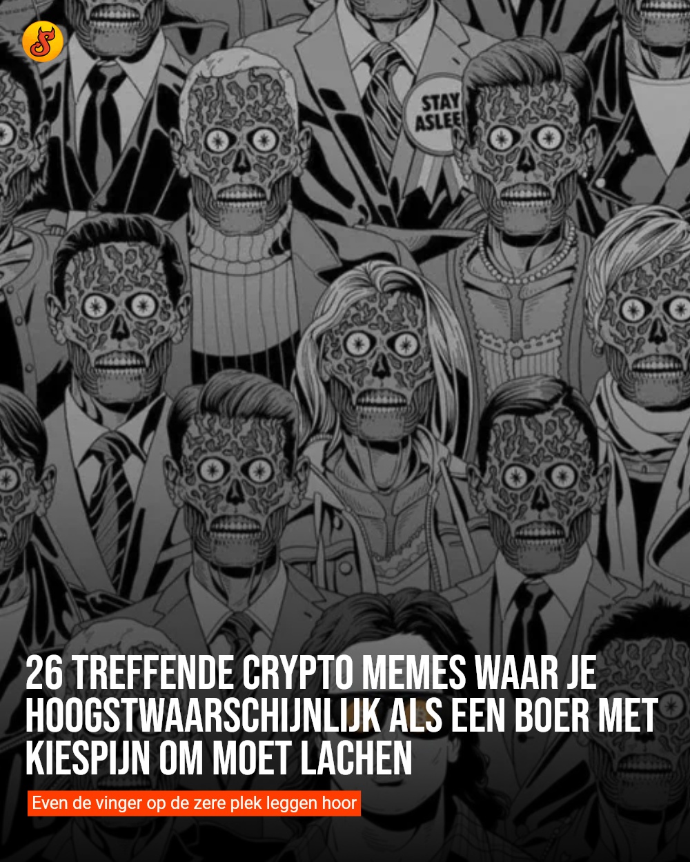 26 treffende crypto memes waar je hoogstwaarschijnlijk als een boer met kiespijn om moet lachen