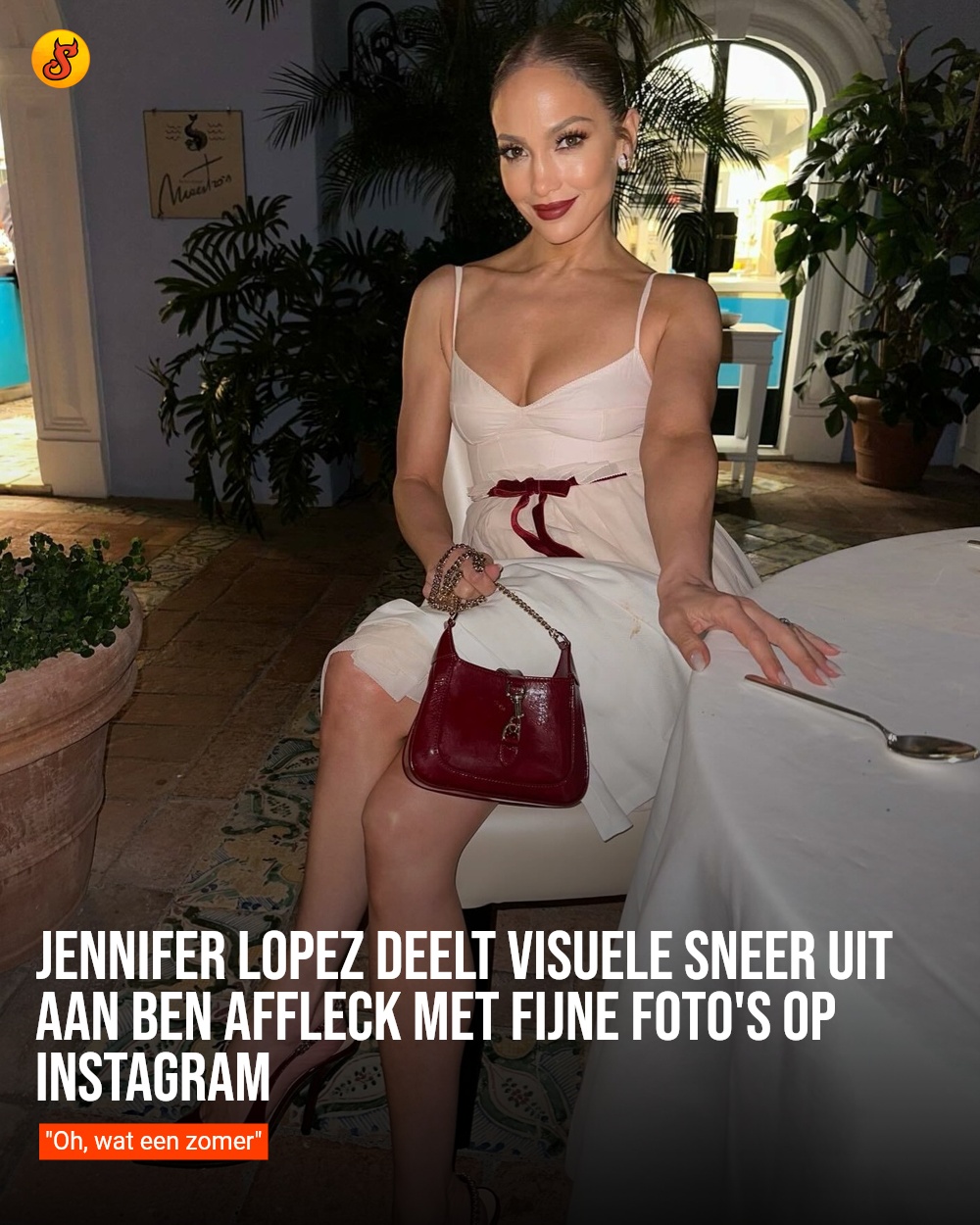 Jennifer Lopez deelt visuele sneer uit aan Ben Affleck met fijne foto's op Instagram