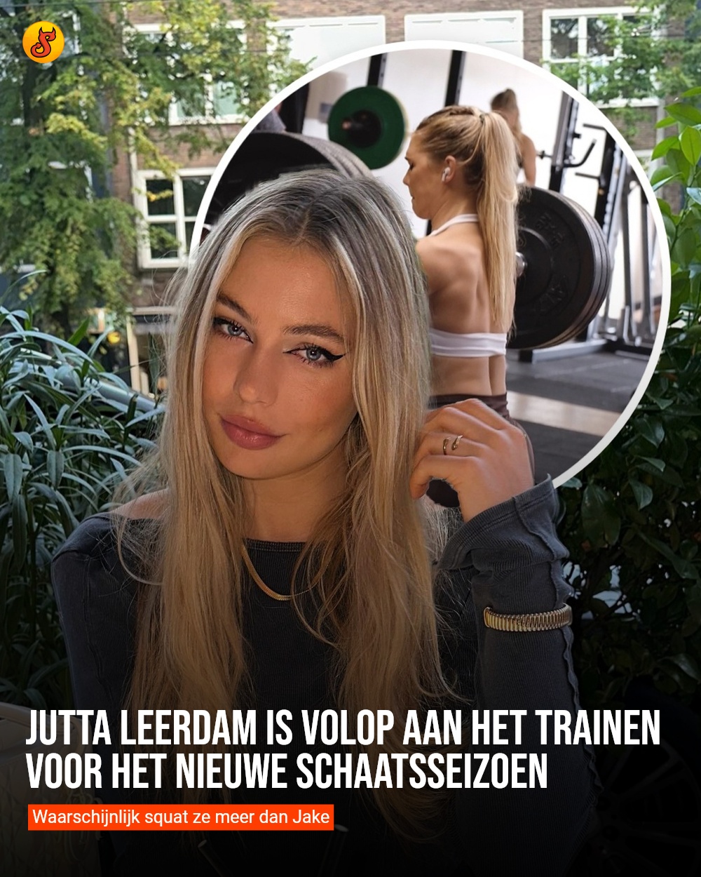 Jutta Leerdam is volop aan het trainen voor het nieuwe schaatsseizoen