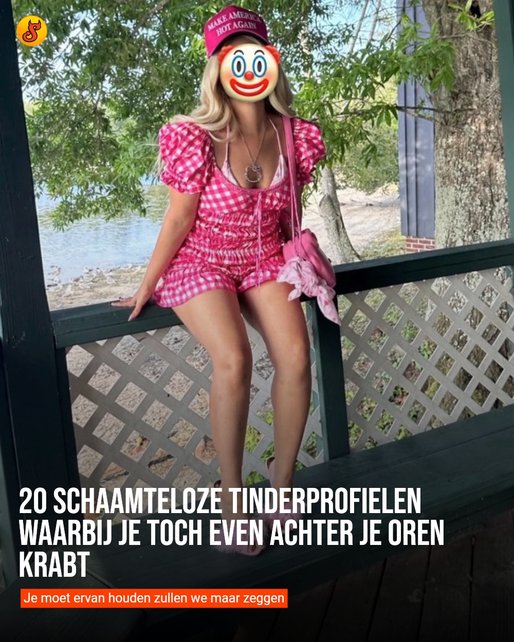 20 schaamteloze Tinderprofielen waarbij je toch even achter je oren krabt