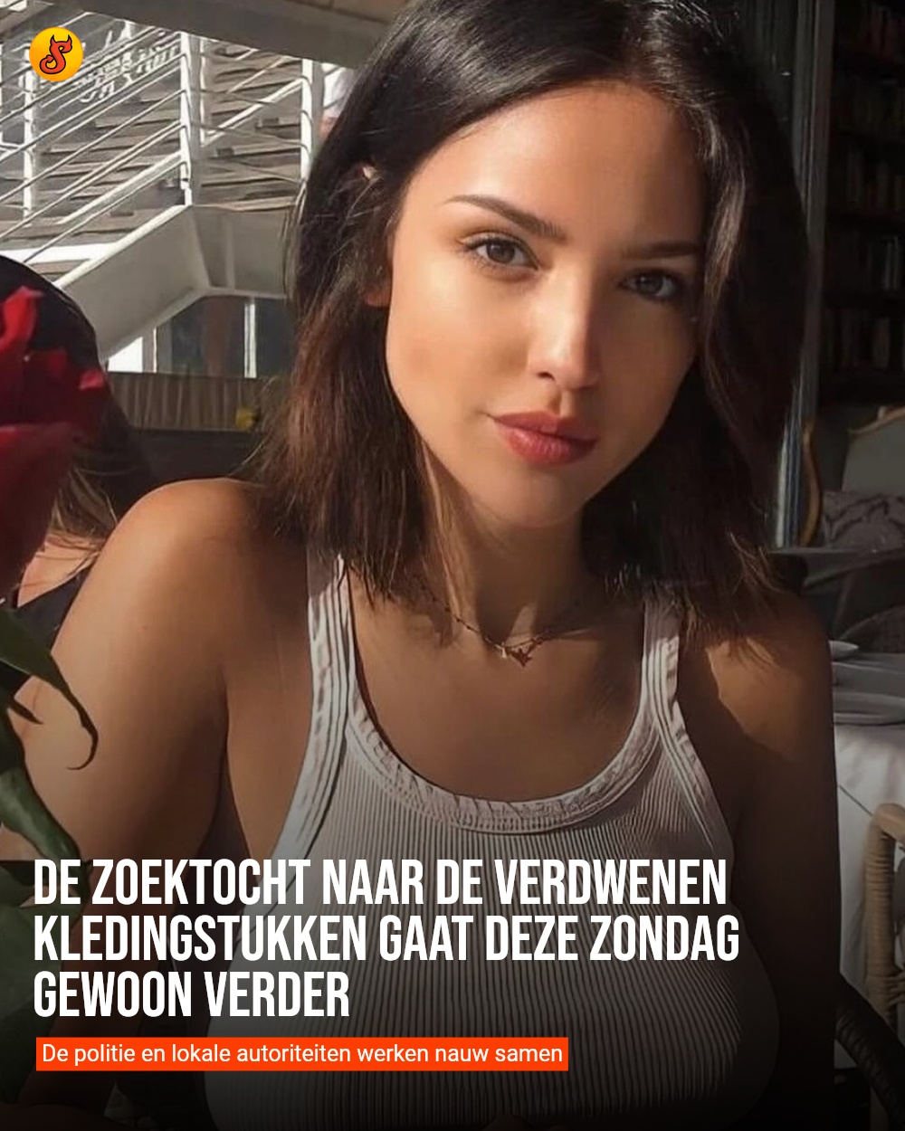 De zoektocht naar de verdwenen kledingstukken gaat deze zondag gewoon verder