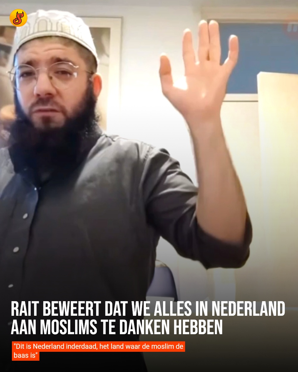 Rait beweert dat we ALLES in Nederland aan moslims te danken hebben