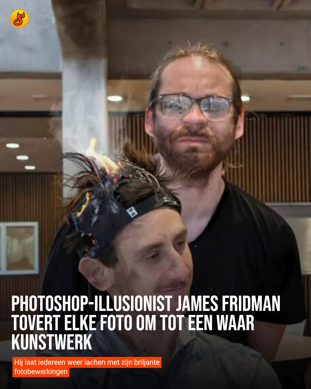 Photoshop-illusionist James Fridman tovert elke foto om tot een waar kunstwerk