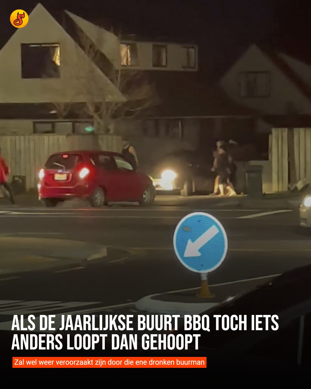 Als de jaarlijkse buurt BBQ toch iets anders loopt dan gehoopt