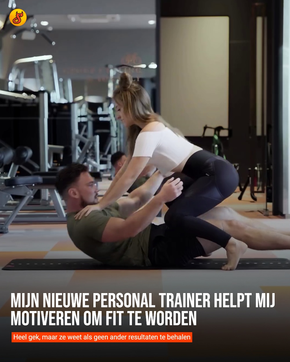 Mijn nieuwe personal trainer helpt mij motiveren om fit te worden
