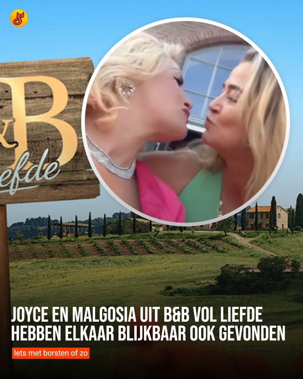 Joyce en Malgosia uit B&B Vol Liefde hebben elkaar blijkbaar ook gevonden