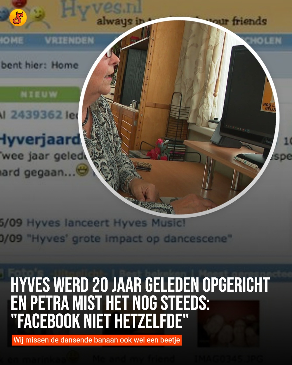 Hyves werd 20 jaar geleden opgericht en Petra mist het nog steeds: "Facebook niet hetzelfde"