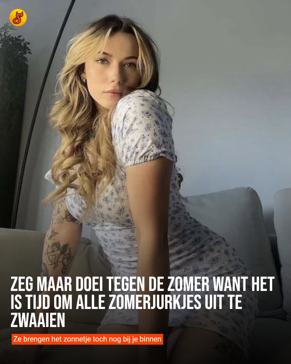 Zeg maar doei tegen de zomer want het is tijd om alle zomerjurkjes uit te zwaaien