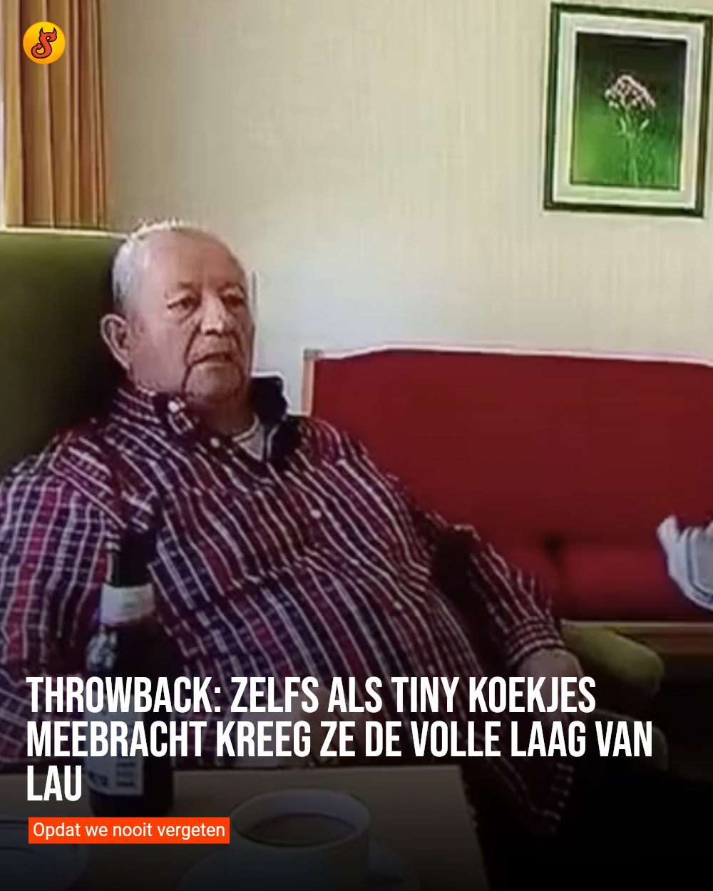 Throwback: Zelfs als Tiny koekjes meebracht kreeg ze de volle laag van Lau