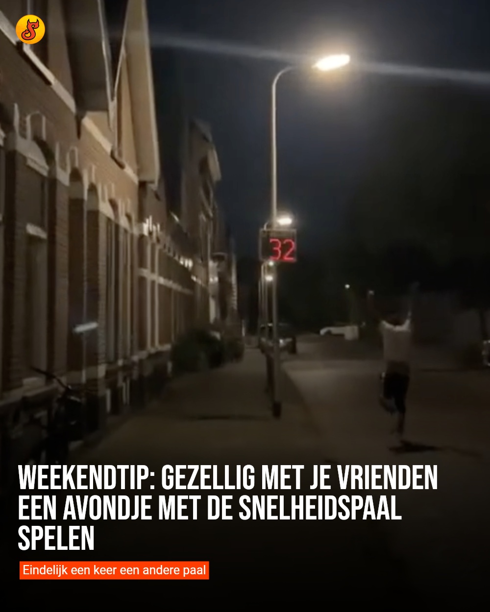 Weekendtip: Gezellig met je vrienden een avondje met de snelheidspaal spelen