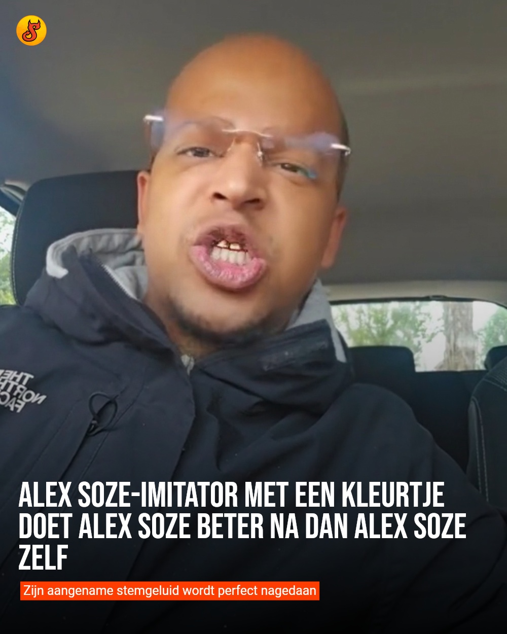 Alex Soze-imitator met een kleurtje doet Alex Soze beter na dan Alex Soze zelf